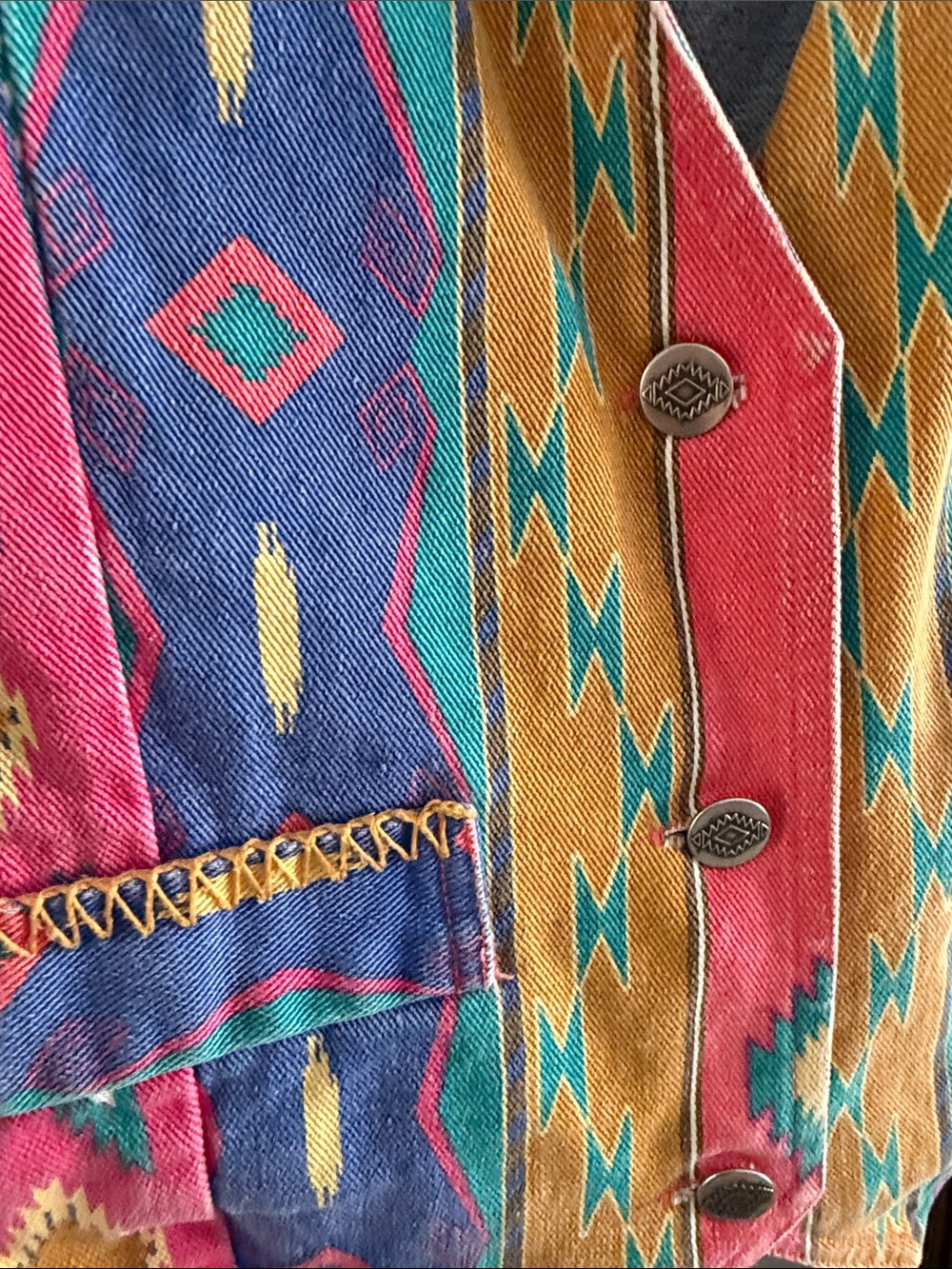 39. DENIM VINTAGE VEST - PTP 20 - Picture 3 of 5